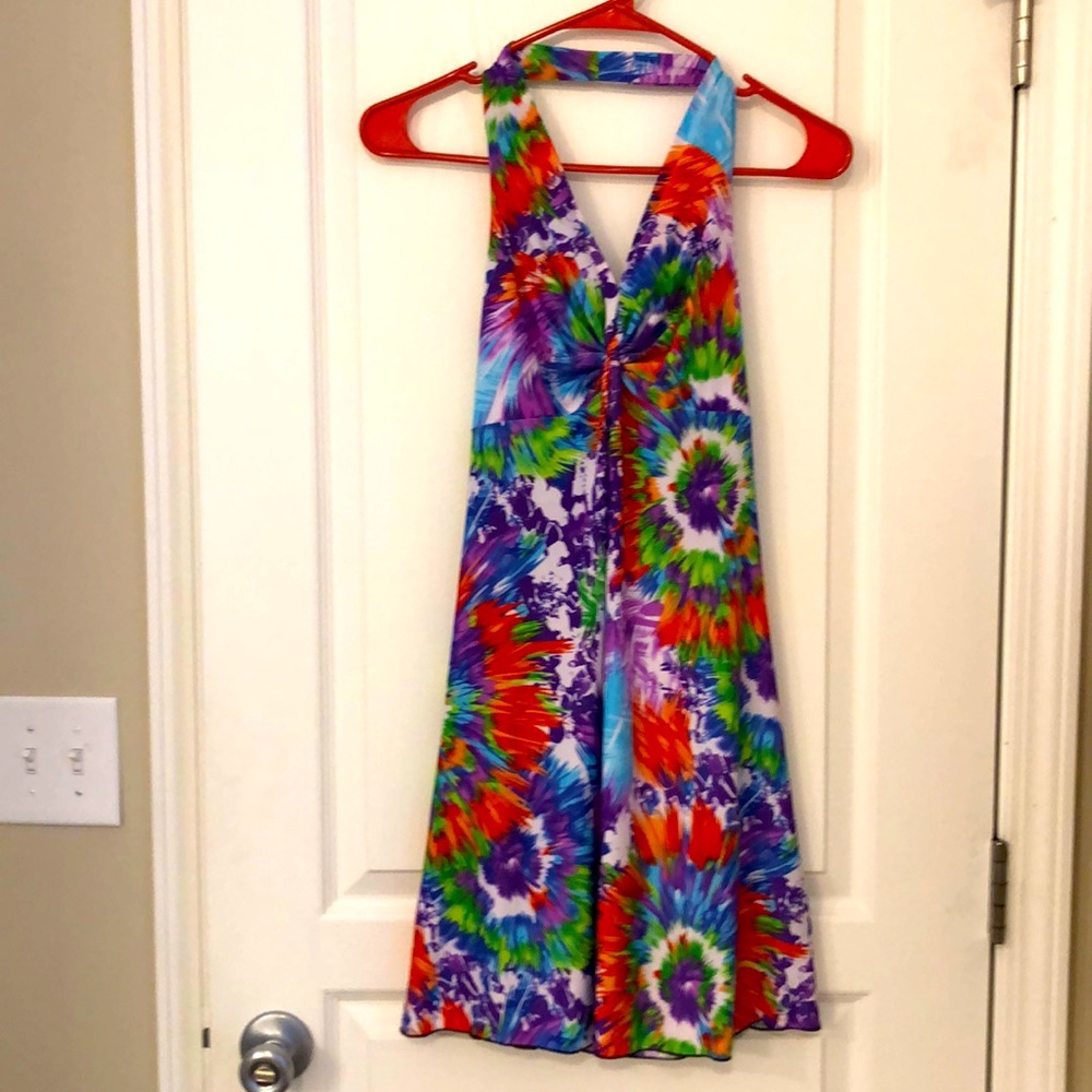 Women’s Paint Splatter Mini Dress